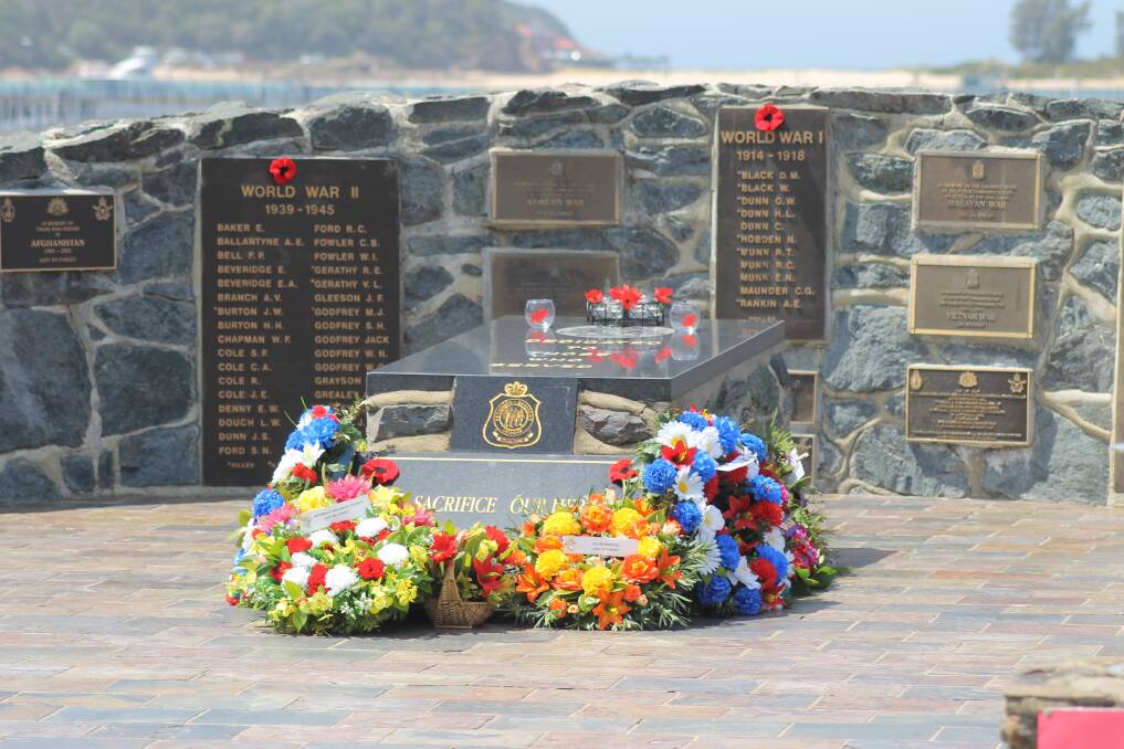 Remembrance Day ceremony in Merimbula on November 11, 2023. Picture by Amandine Ahrens 