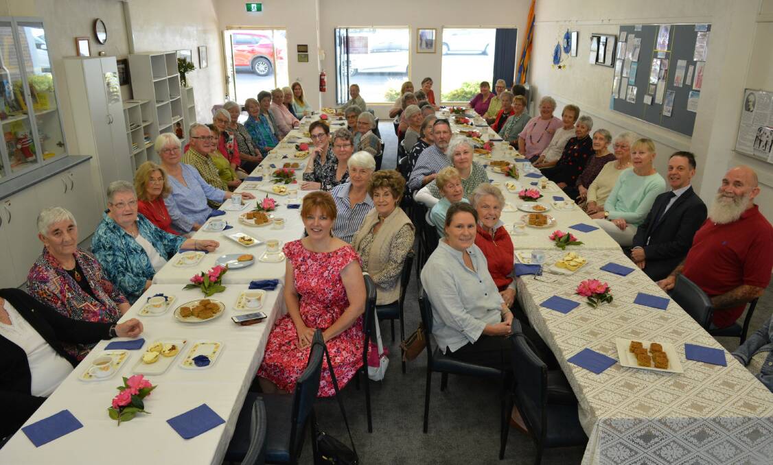 Pambula Op Shop volunteers join celebrations for their role in raising $1.6million for nursing home Imlay House.