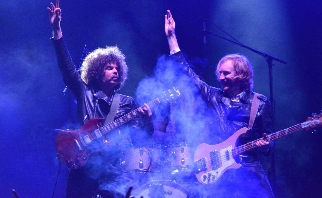 Wolfmother on the Wanderer Festival main stage in 2022. Picture by Ben Smyth