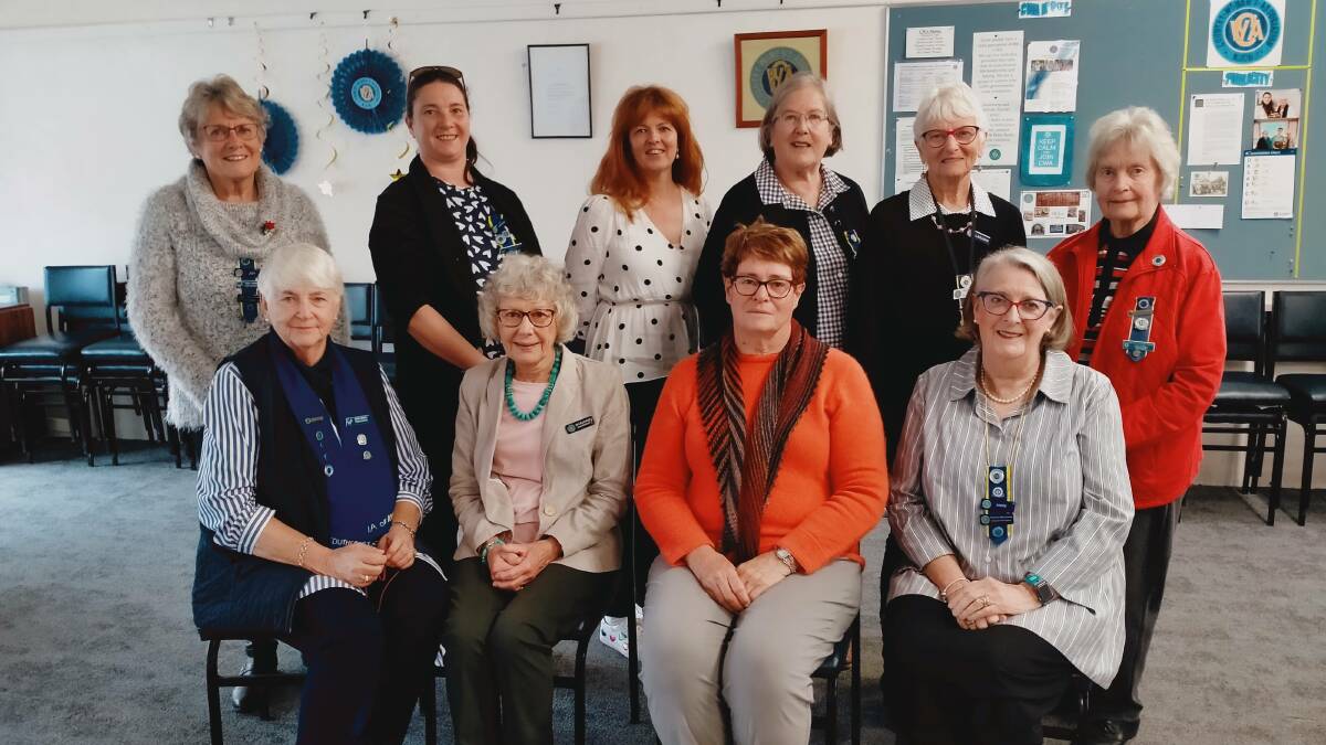 The 2022/23 Pambula Merimbula CWA committee with previous state president Stephanie Stanhope. (Absent Sue Graeber).