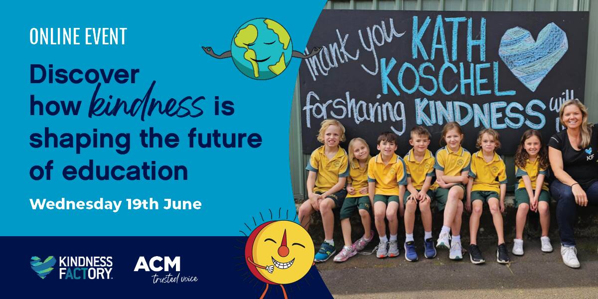 FREE: Sign up now for a free webinar to find out more about the Kindness Factory's Social and Emotional Learning program for schools.