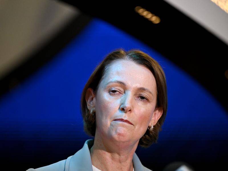CEO Vicki Brady says Telstra received 494 calls during the time of the triple zero outage. (Bianca De Marchi/AAP PHOTOS)